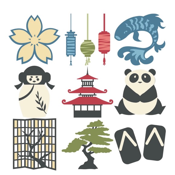 Cricut PAGODA shape (Asian theme) - Picture 2 of 16